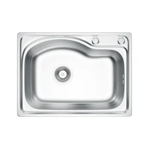 Küchenspüle MikroDekor 58×43 Edelstahl Modernes Design